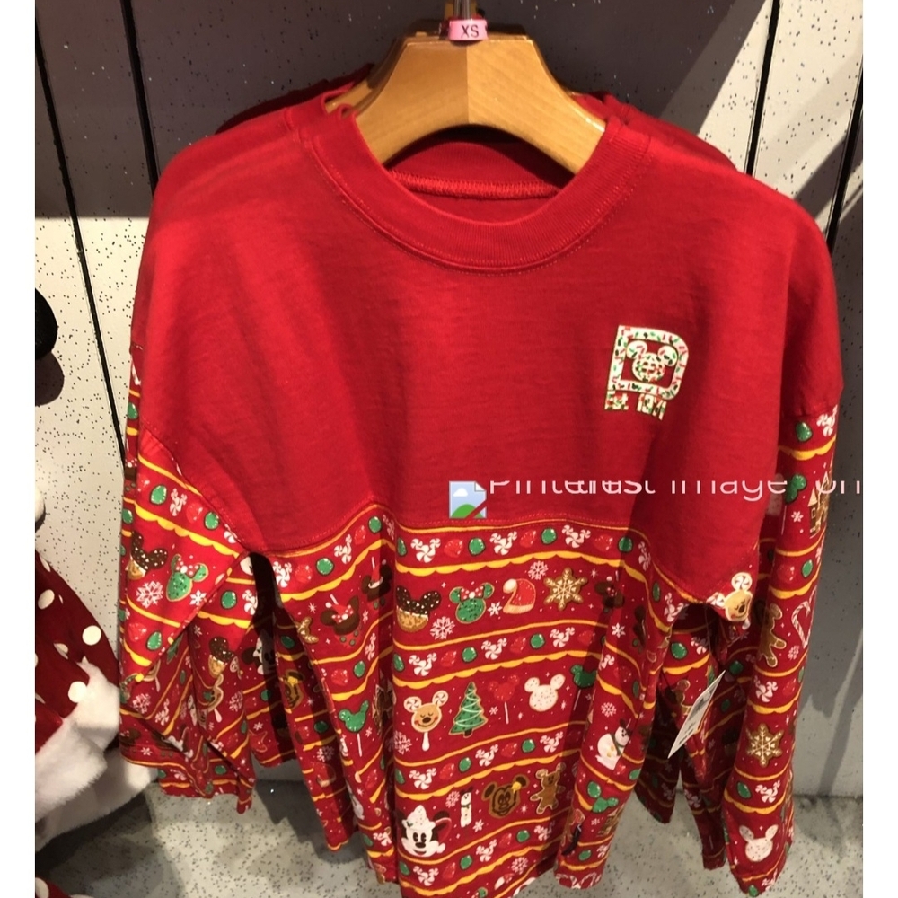 Disney Red Festive Sweatshirt